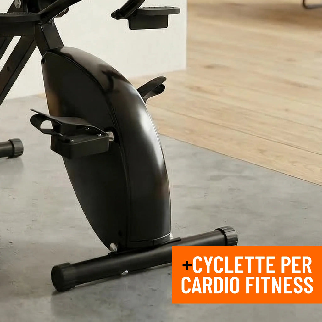 Total Crunch Cyclette Ultimate + 8 omaggi + montaggio